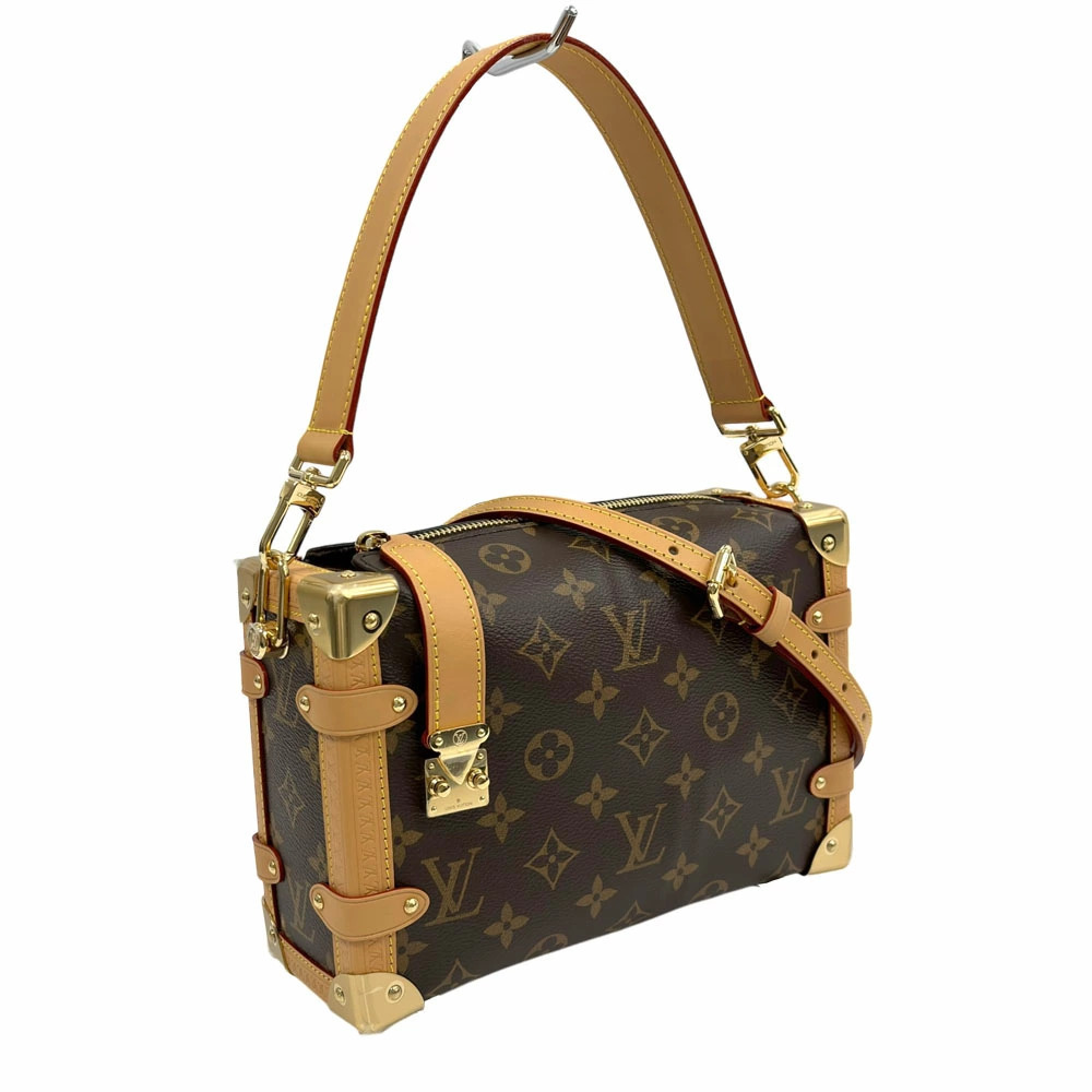 Louis Vuitton Side Trunk Shoulder Bag Handbag Crossbody Monogram